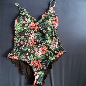 Vanilla/Beach one-piece